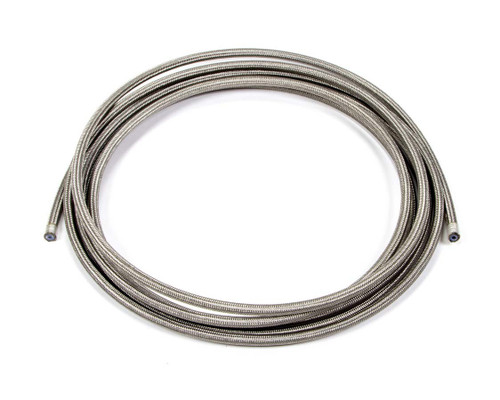 Hose - PTFE Racing Hose - 3 AN - 15 ft - Braided Stainless / PTFE - Natural - Each