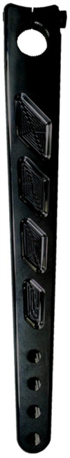 Pitman Arm - Straight Broach - Aluminum - Black Anodized - Sprint Car - Each