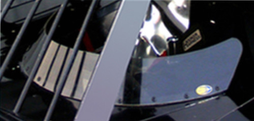 Windshield - Rock Guard - Tinted - Polycarbonate - Late Model / Modified - Each