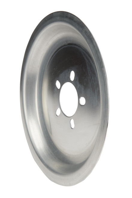 Mud Shield - Inner - Rear - Driver Side - Bolt-On - 5 x 5 Hubs - 2 in Backspace - Aluminum - Natural - 15 in Wheels - Each