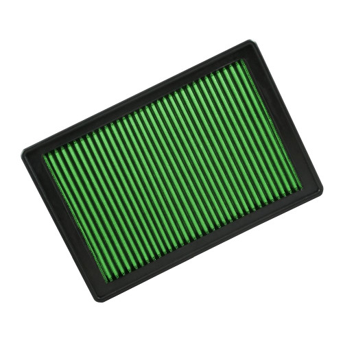 Air Filter Element - Panel - Reusable Cotton - Green - Ford Fullsize Car 1992-2011 - Each