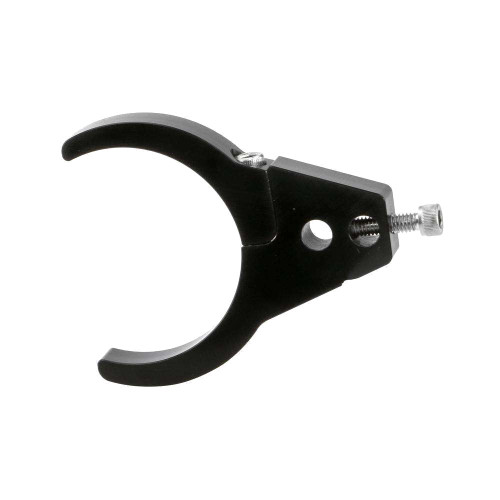 Radio Mount - Bar Mount - 1-3/4 in Diameter - Half Clamp - Aluminum - Black Anodized - Each