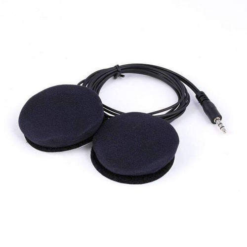 Helmet Speakers - Stereo - Hook and Loop Fasteners - 3.5 mm Input Jack - Each Helmet Speakers - Stereo - Hook and Loop Fasteners - 3.5 mm Input Jack - Each