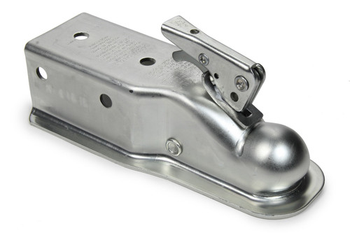 Trailer Coupler Kit - Class III - 5000 lb - 2 in Ball - 3 in Channel - Steel - Zinc Oxide - Each