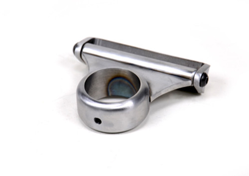 Steering Column Bracket - Old School - 1-1/2 in Diameter Tube - 2-1/2 in Drop - Hinged Base - Steel - Natural - Each
