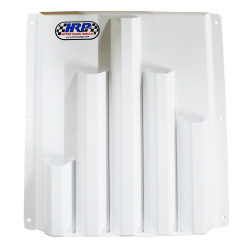 Cable Tie Holder - Wall Mount - 5 Compartments - 13 x 14 in - Aluminum - White Powder Coat - Each Cable Tie Holder - Wall Mount - 5 Compartments - 13 x 14 in - Aluminum - White Powder Coat - Each