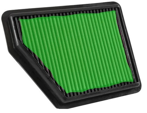 Air Filter Element - Panel - OE Replacement - Reusable Cotton - Green - Honda Civic 2016-22 - Each