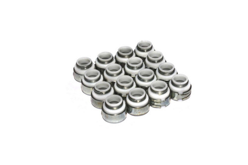 Valve Stem Seal - Positive Stop - 3/8 in Valve Stem - 0.500 in Guide - PTFE - Set of 16