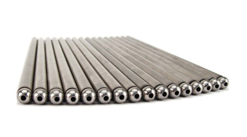 Pushrod - High Energy - 9.654 in Long - 5/16 in OD - Steel - Oldsmobile V8 - Set of 16