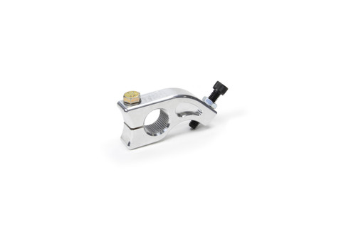 Torsion Arm Stop - 7/8 in Split - Hardware Included - Aluminum - Clear Anodized - Micro / Mini - Each
