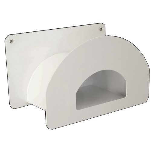 Air Hose Bracket - Wall Mount - Aluminum - White Powder Coat - Each Air Hose Bracket - Wall Mount - Aluminum - White Powder Coat - Each