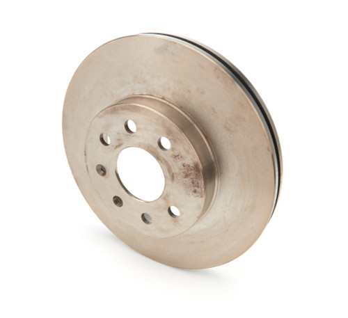 Brake Rotor - C-Tek - 256 mm OD - 26 mm Thickness - 4 x 100 mm Bolt Pattern - Iron - Black Paint - Daewoo Nubira 2000-02 - Each