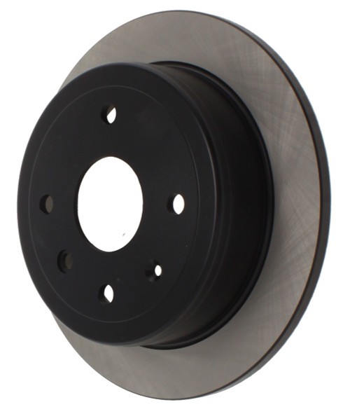 Brake Rotor - Premium - 257 mm OD - 10.5 mm Thickness - 4 x 114.3 mm Bolt Pattern - Iron - Black Paint - Suzuki 2004-08 - Each