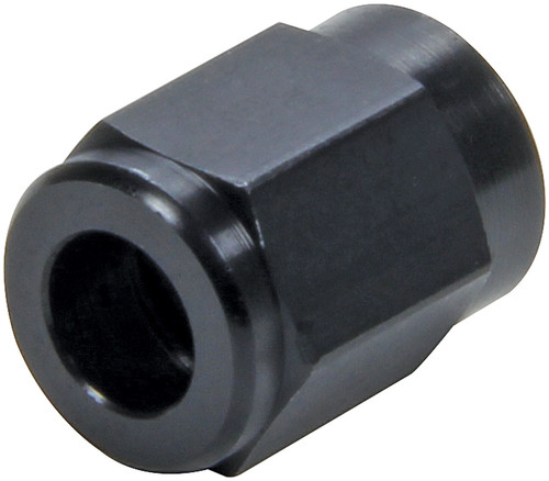 Fitting - Tube Nut - 3 AN - 3/16 in Tube - Aluminum - Black Anodized - Set of 20