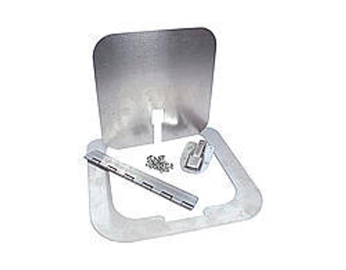 Access Door - 6 in Square Door - Hinge / Hardware Included - Aluminum - Natural - Kit Access Door - 6 in Square Door - Hinge / Hardware Included - Aluminum - Natural - Kit