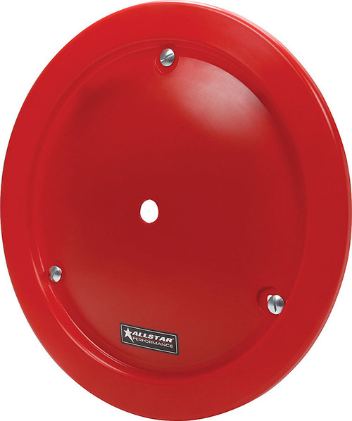 Mud Cover - Mounting Hardware Included - Plastic - Red - 15 in Beadlock Wheels - Kit Mud Cover - Mounting Hardware Included - Plastic - Red - 15 in Beadlock Wheels - Kit