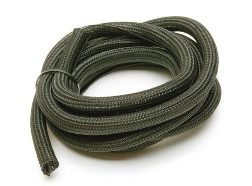 Hose and Wire Sleeve - PowerBraid - 1/2 in Diameter - 10 ft - Split - Braided Plastic - Black - Each