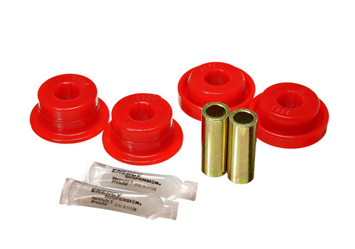 Control Arm Bushing - Hyper-Flex - Front - Lower / Upper - Polyurethane - Red - Jeep Wrangler JK 2007-17 - Kit