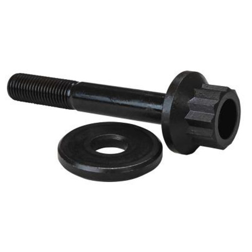 Harmonic Balancer Bolt - 16 mm x 2.00 Thread - 4.250 in Long - 27 mm 12 Point Head - Steel - Black Oxide - GM LS-Series - Each