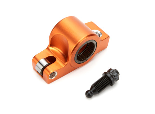 Rocker Arm - Heavy Duty - Left - Shaft Mount - 1.50 Ratio - Roller Tip - Aluminum - Orange Anodized - Mopar B / RB-Series - Each Rocker Arm - Heavy Duty - Left - Shaft Mount - 1.50 Ratio - Roller Tip - Aluminum - Orange Anodized - Mopar B / RB-Series - Each
