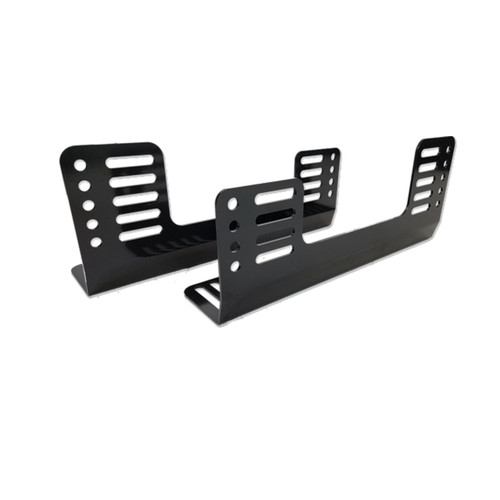 Seat Bracket - AirMax - Seat Mount - Adjustable - Steel - Black Powder Coat - Pair