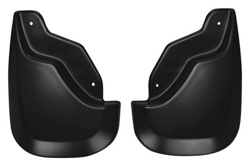 Mud Flap - Mud Guards - Front - Plastic - Black / Textured - Ford Midsize SUV 2007-15 - Pair