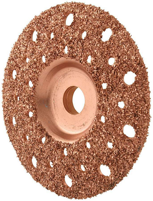 Tire Grinding Disc - Flat - 4 in OD - 5/8 in Arbor - 23 Grit - Each