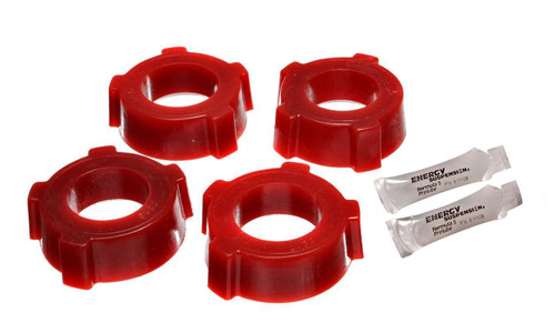 Spring Plate Bushing - Hyper-Flex - Rear - Polyurethane - Red - Volkswagen Beetle 1954-67 - Kit