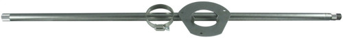 Steering Shaft - Steel - Natural - Borgeson Modern Power Steering Conversion - Ford Mustang 1965-67 - Each