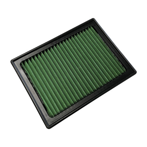 Air Filter Element - Panel - Reusable Cotton - Green - Various Infiniti / Nissan / Renault / Chevy Applications - Each