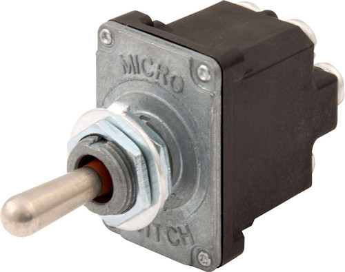 Toggle Switch - Momentary / Off / Momentary - Weatherproof - Double Pole - 25 amps - 12V - Each Toggle Switch - Momentary / Off / Momentary - Weatherproof - Double Pole - 25 amps - 12V - Each