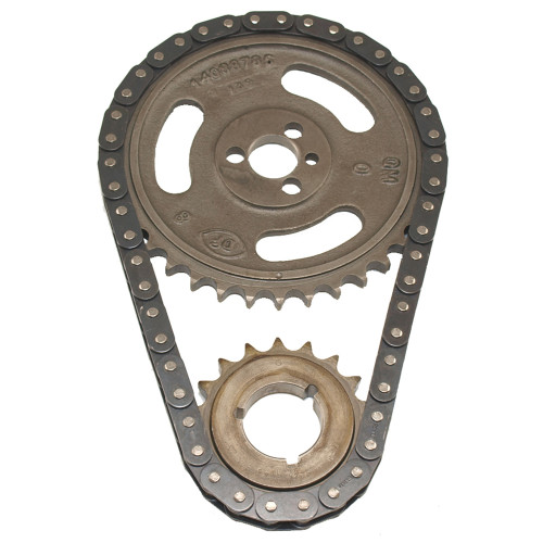 Timing Chain Set - Street True Roller - Double Roller - 3 Keyway Adjustable - Iron / Steel - GM W-Series - Kit
