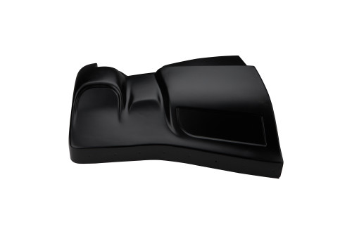 Nose - SS Killer Z - Passenger Side - Upper - Plastic - Black - Street Stock - Each