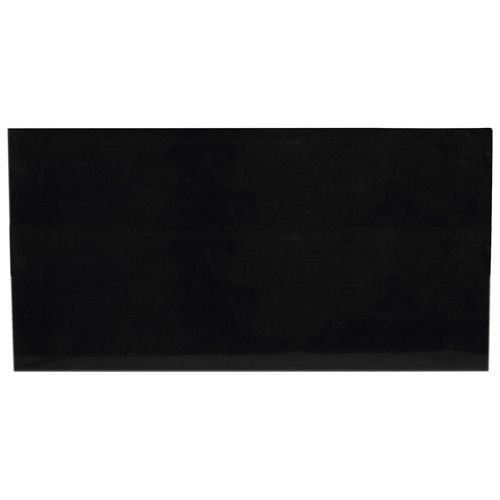 Sheet Plastic - 30 x 48 in - 0.250 in Thick - Plastic - Black - Each