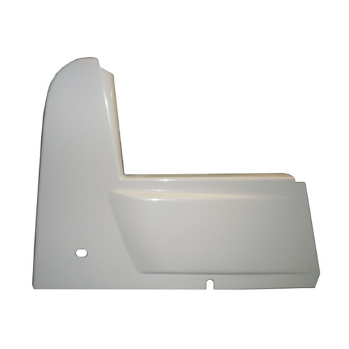 Arm Guard - Passenger Side - Fiberglass - White - Triple X Midget - Each