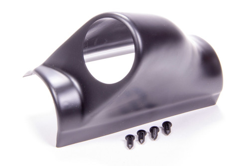Gauge Pod - One 2-1/16 in Diameter Gauge - Pillar - Plastic - Black - GM A-Body 1968-72 - Each