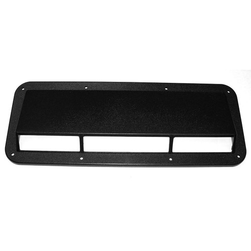 Hood Scoop - Cowl Scoop - Plastic - Black - Jeep CJ5 / CJ7 / CJ8 / Wrangler YJ 1983-95 - Each