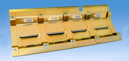 Windage Tray - Louvered - Steel - Cadmium - Rear Sump - GM LS-Series - Each