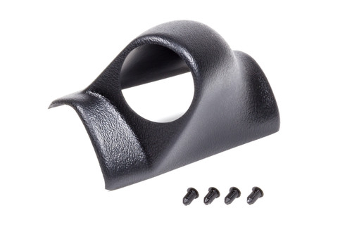 Gauge Pod - One 2-1/16 in Diameter Gauge - Pillar - Plastic - Black - Ford Mustang 1979-93 - Each