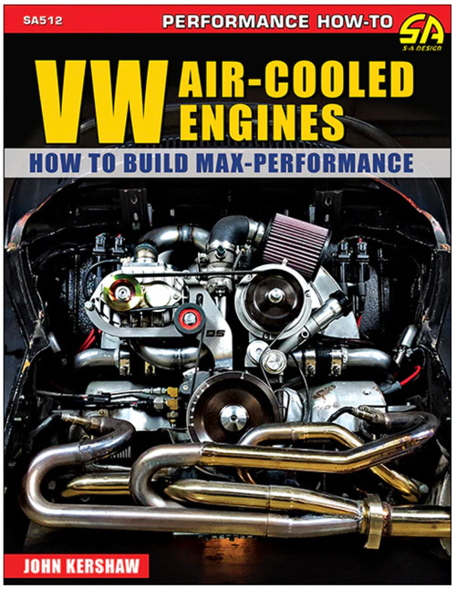Book - VW Air-Cooled Engines: How to Build Max-Performance - 144 Pages - Paperback - Each Book - VW Air-Cooled Engines: How to Build Max-Performance - 144 Pages - Paperback - Each