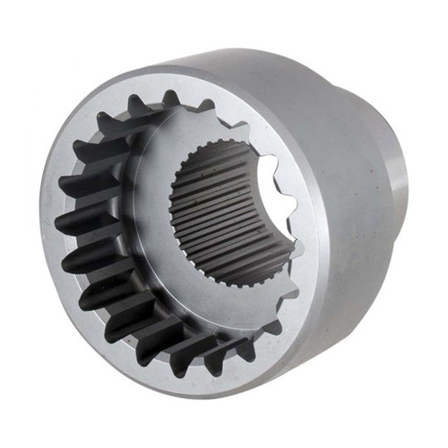 Drive Shaft Coupler - Female - 3.125 in Long - 35 Spline - 1-Piece - Steel - Natural - Ford 9 in - Each