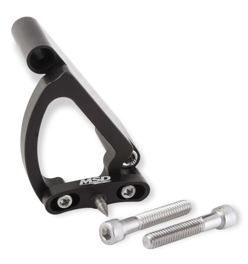 Timing Pointer - Adjustable - Aluminum - Black Anodized - 8 in OD Balancer - Big Block Chevy - Each Timing Pointer - Adjustable - Aluminum - Black Anodized - 8 in OD Balancer - Big Block Chevy - Each