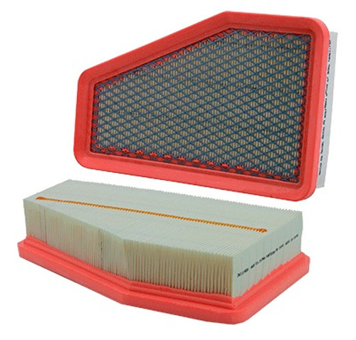 Air Filter Element - Panel - 10.87 in L x 6.97 in W x 2.27 in H - Paper - White - Jeep Cherokee 2019 - Each