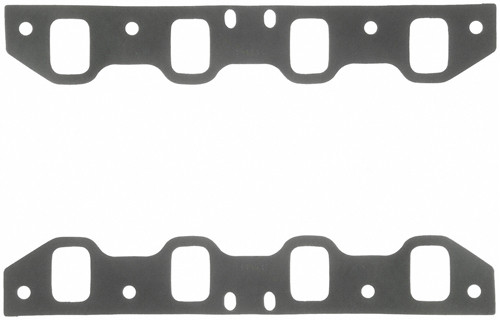 Intake Manifold Gasket - 0.12 in Thick - 1.35 x 1.95 in Rectangular Port - Composite - Small Block Ford - Pair