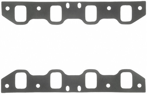 Intake Manifold Gasket - 0.12 in Thick - 1.35 x 1.95 in Rectangular Port - Composite - Small Block Ford - Pair