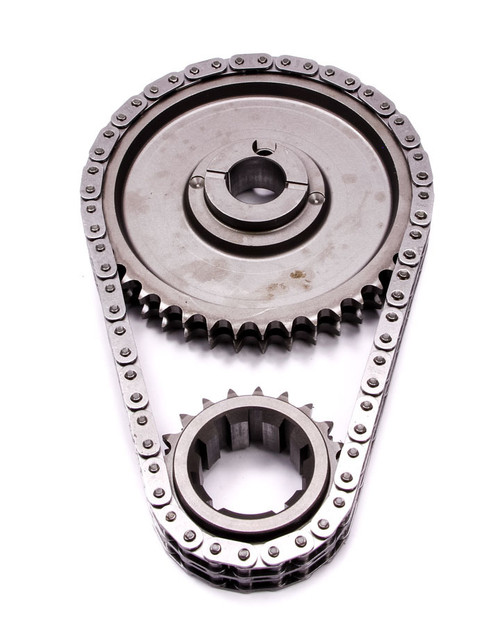 Timing Chain Set - Double Roller - Keyway Adjustable - Steel / Billet Steel - Small Block Ford - Kit