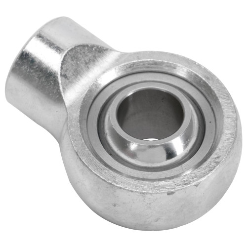 Rod End - Spherical - 1/2 in Bore - 12 mm x 1.25 Right Hand Female Thread - Steel - Black Oxide - Each