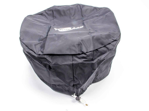 Scrub Bag - 15 in OD - 6 in Tall - Polyester - Black - R2C 4-6 in Tall Air Filters - Each
