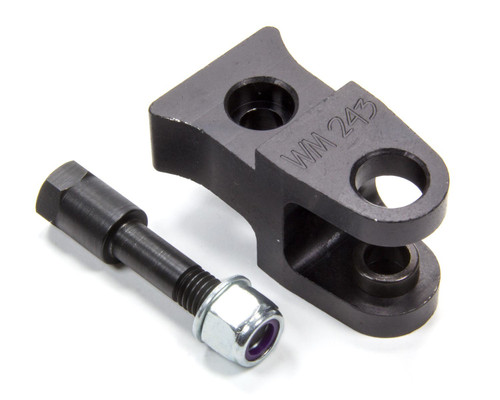 Shock Extension - 2 in Extension - Bolt-On - Hardware Included - Aluminum - Black Anodized - Each