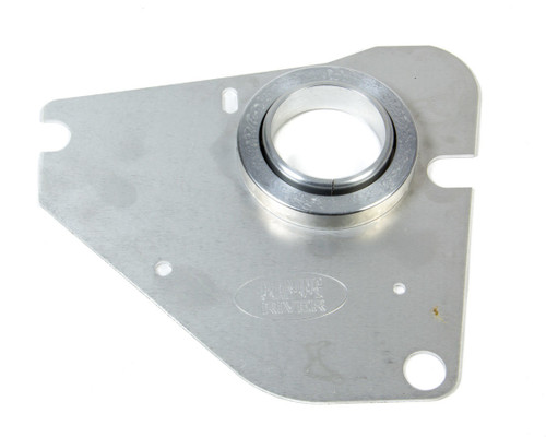 Steering Column Bracket - 2 in Diameter Tube - Swivel - Mounting Plate - Aluminum - Polished / Satin - GM A-Body 1968-72 - Each